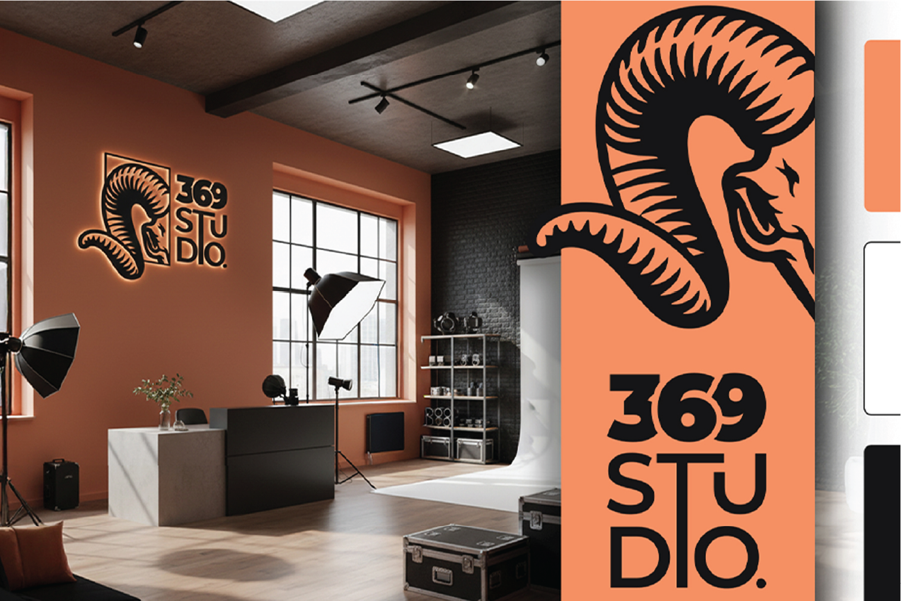 Sistem de identitate vizuală 369 Studio