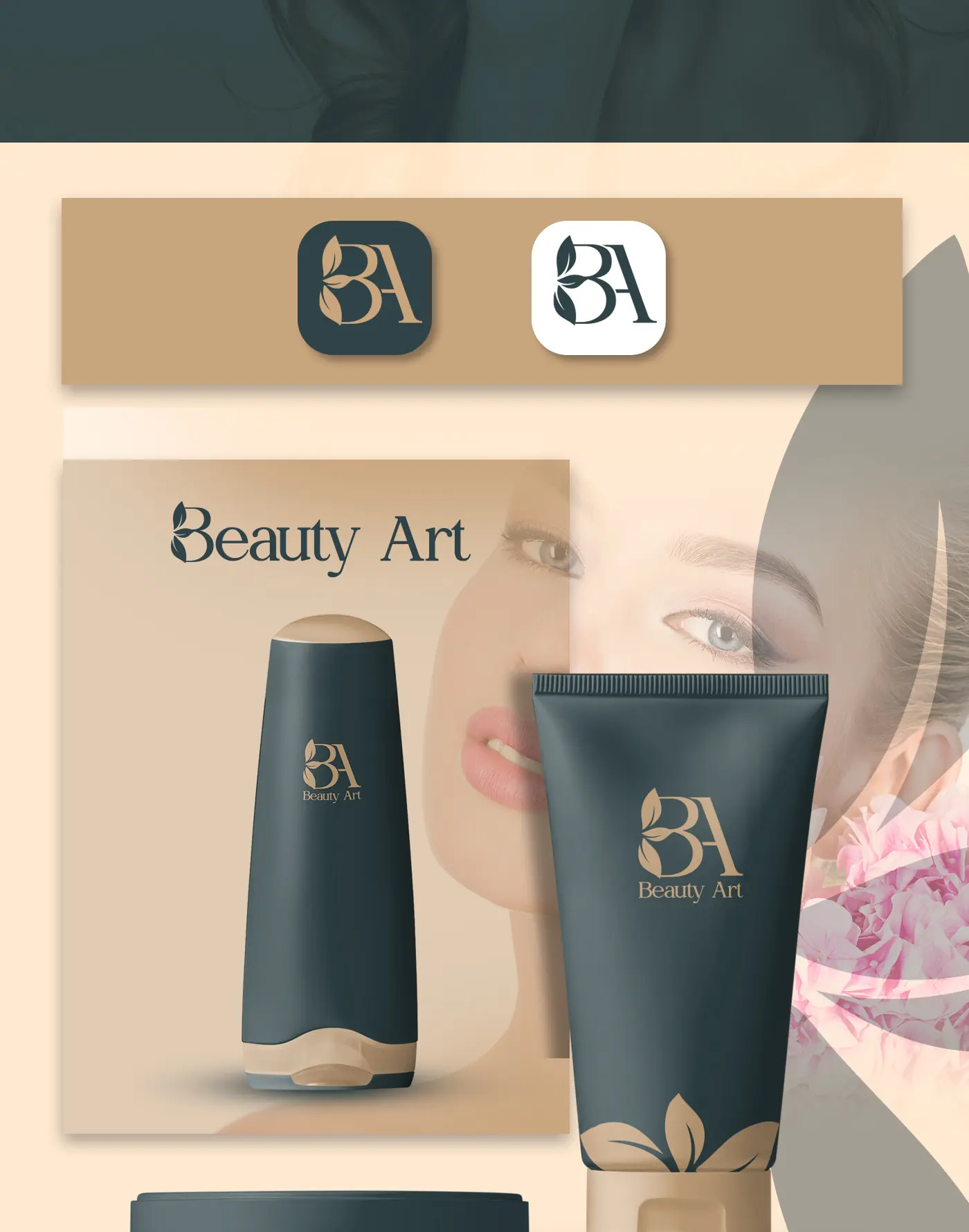 Aplicații de ambalaj Beauty Art