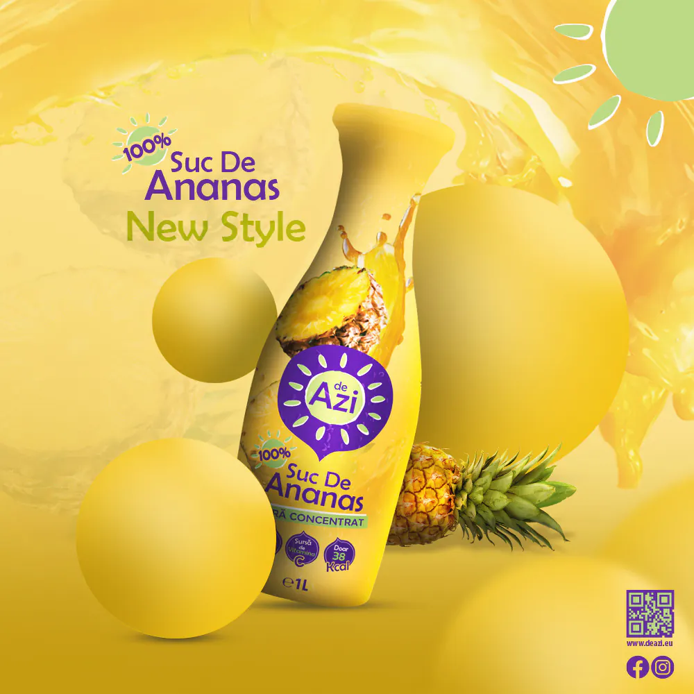 Campanie De Azi suc de ananas