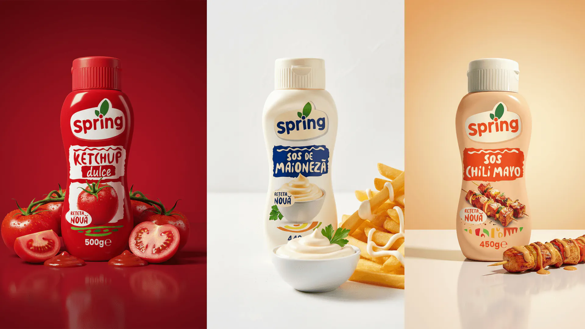 Spring Sauce product range